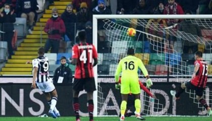  乌迪内斯闪电战法，弗留利球场见证极速奇迹