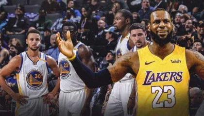  湖人险胜勇士，晋级总决赛在望  